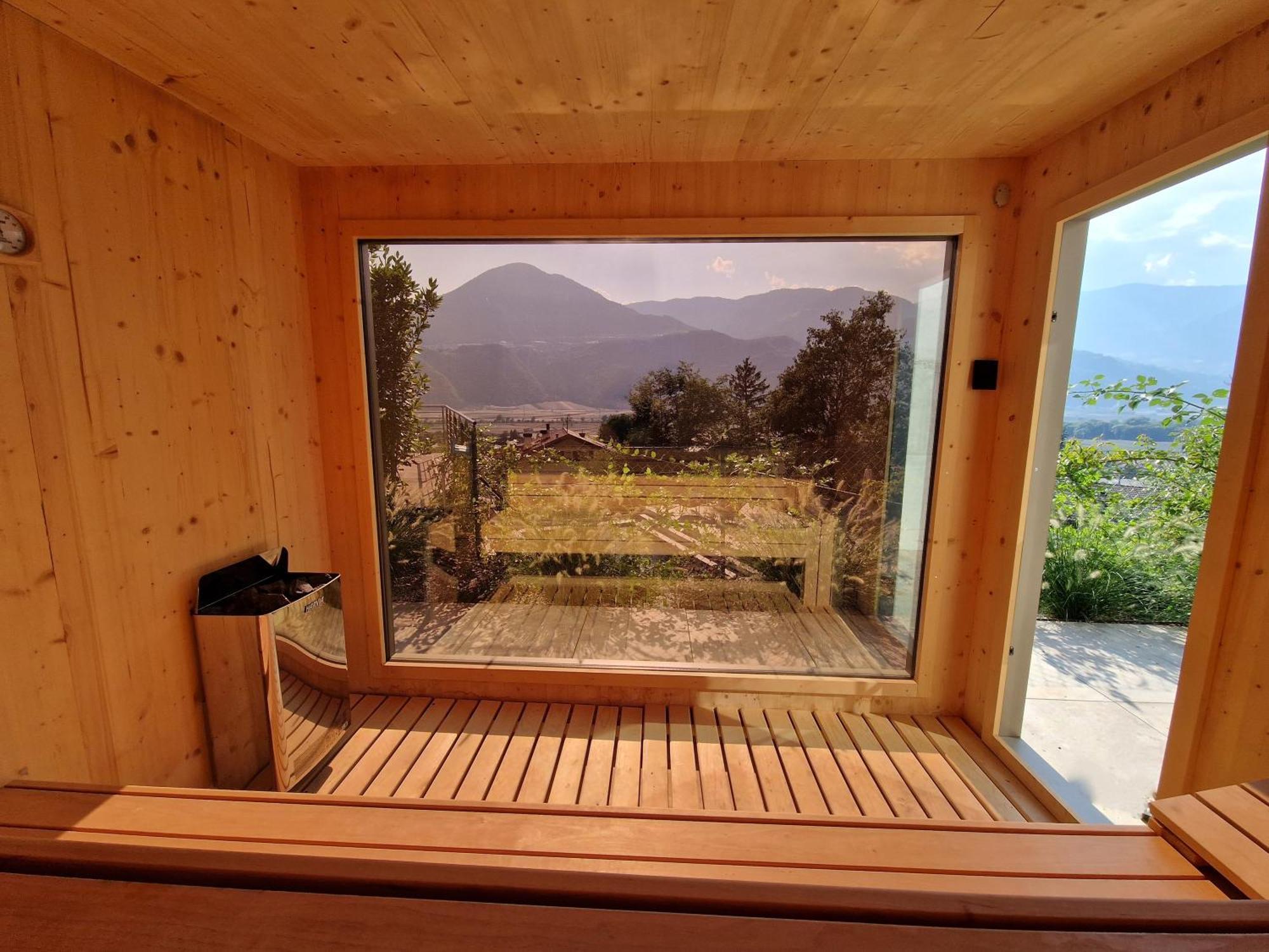 Videre Doppelzimmer Gargazon Exterior foto